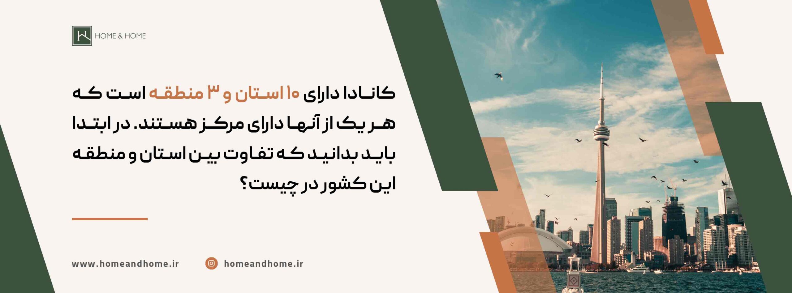 استان­ها و مناطق کانادا